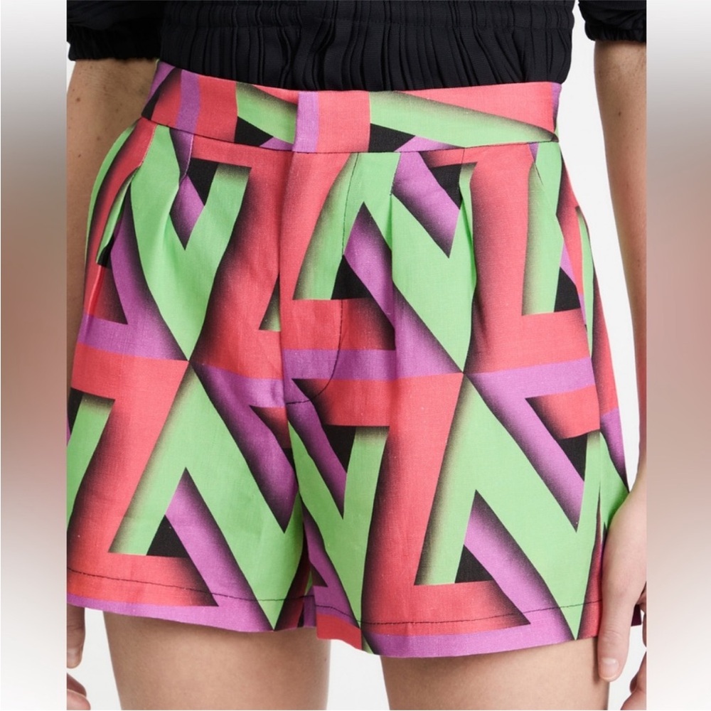 NWT Rachel Comey Abstract Print Shorts